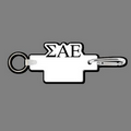 Key Clip W/ Key Ring & Sigma Alpha Epsilon Key Tag